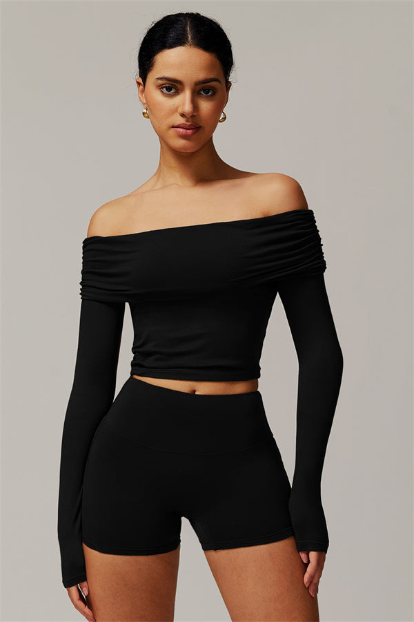 Chanel Longsleeve & Shorts