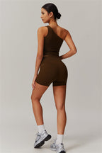 Das Blissful Crop Top Shorts 2-teilige Set