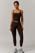 Meredith Top & Leggings Espresso GRIPPI