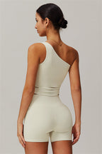 Das Blissful Crop Top Shorts 2-teilige Set