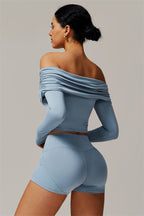 Chanel Longsleeve & Shorts