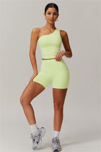 Das Blissful Crop Top Shorts 2-teilige Set