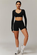 Scarlett Longsleeve & Shorts GRIPPI