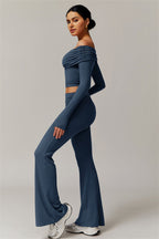 Chanel Longsleeve & Flare Leggings